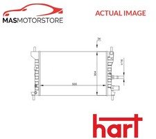 ENGINE COOLING RADIATOR HART